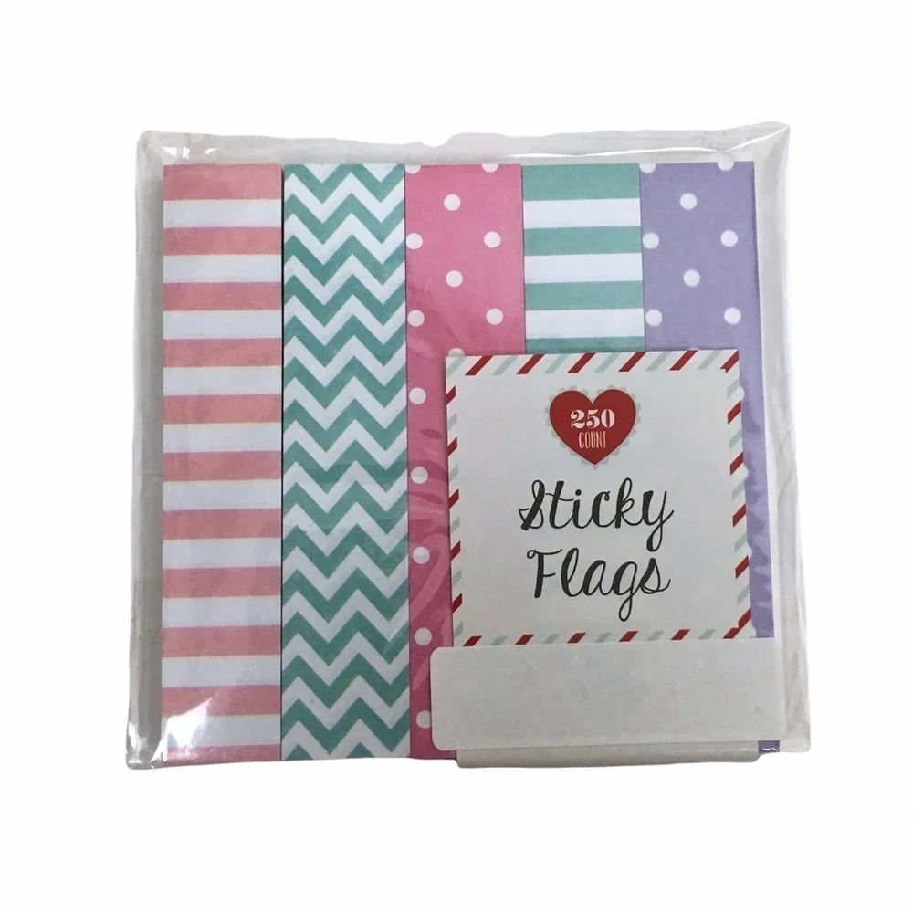 Valentine’s Planner Kit Stationery Set List Pad Sticky Notes Page Flags Gel Pens
